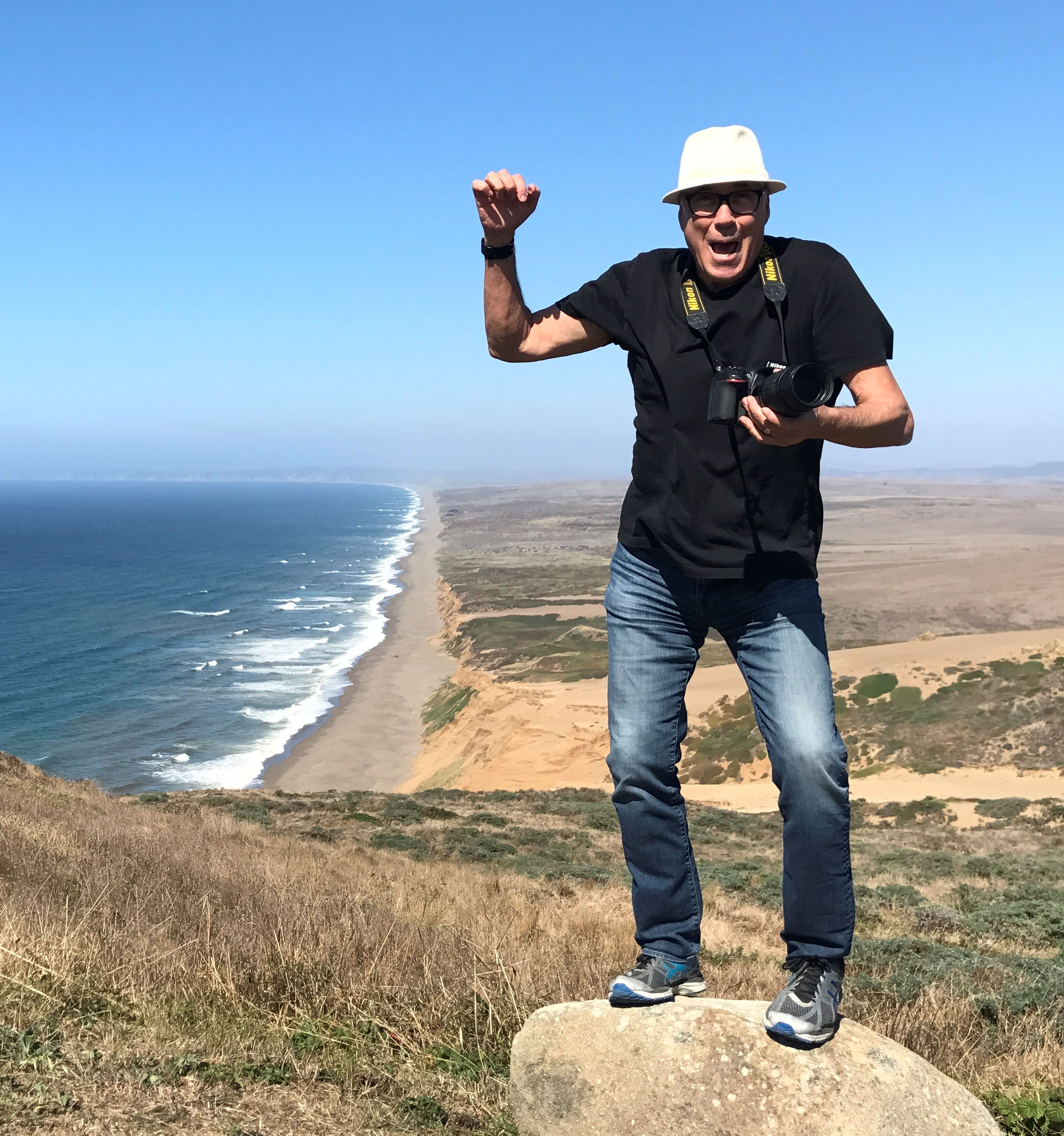  Jumping in Point Reyes 2017